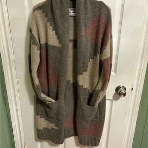 Cozy Multicolor Cardigan Sweater